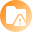 A Document with Warning sign